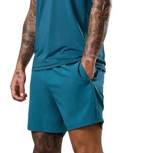Débardeur de sport teal pour homme, sans manches, léger, respirant, vêtements de sport pour l'entraînement, le fitness et les sports - Product Image 5