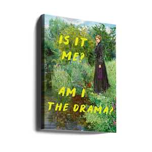 Cuadro enmarcado para pared: ¿Soy yo? ¿Soy yo el drama? - Product Image 5