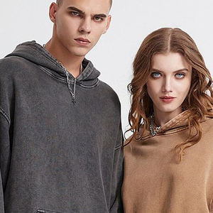 Wholesale Screen Printing <b>Men</b> Heavyweight <b>Fleece</b> Vintage Pullover <b>Hoodies</b> - Product Image 6