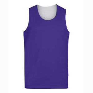 Ventes en gros de maillots de sport pour hommes en jersey 100% polyester personnalisés, respirants, absorbant l'humidité, réversibles, pour le basketball - Product Image 3