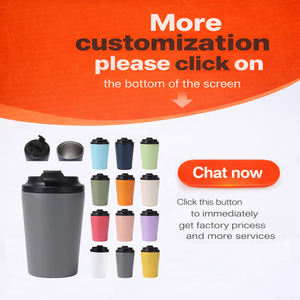 Mug de voyage en acier inoxydable de 12 oz, tasse à café isolée sous vide, portable, anti-fuite, réutilisable - Product Image 6