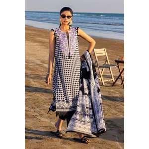 Traje de 3 Piezas para Mujer, Sin Costuras, Bordado e Impreso, Modelo B-52017 - Product Image 2