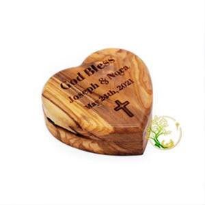 Cuentas de Madera en Forma de Corazón, Cuentas de Madera con Forma de Corazón, Cuentas de Madera de Colores y Formas Personalizadas, Producto Artesanal Indio - Product Image 5