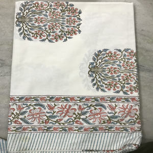 Sábanas King Size 100% Algodón, Estampado a Mano, Alta Calidad, Modernas, Ecológicas, con Diseño Floral, Precio de Mayoreo - Product Image 4