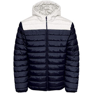 Chaqueta Acolchada Ligera para Hombre con Capucha, Logotipo Personalizado, Abrigo de Invierno, Primavera y Verano, Cierre de Cremallera, Estampado Completo, ODM - Product Image 1