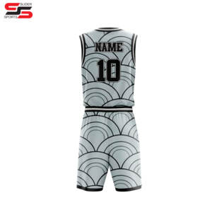 Ensemble d'uniformes de basket-ball de qualité supérieure personnalisés avec logo personnalisé uniformes de basket-ball à jersey imprimé pour hommes vente en gros en usine - Product Image 6