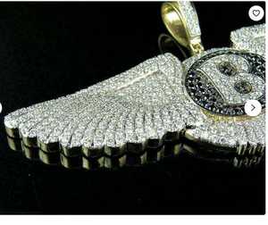 เครื่องประดับชุบทองประดับเพชรโมอิสซาไนต์ทรงกลมเจียระไนแบบบริลเลียนท์คุณภาพพรีเมียม งานแฮนด์เมด พร้อมเอฟเฟกต์ไอซ์ ได้รับการรับรองจาก GRA เหมาะสำหรับงานปาร์ตี้ - Product Image 3