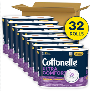 Papel higiénico Cottonelle Ultra Comfort en stock, papel tisú de pulpa de madera virgen suave, 12 mega rollos, mejor precio, venta al por mayor, entrega rápida - Product Image 6
