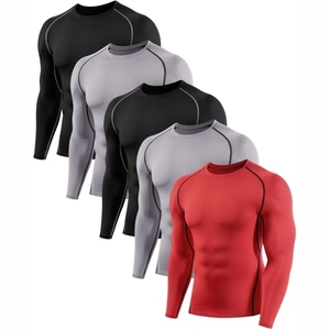 Grappling MMA Rash Guard Concevez votre propre chemise de compression par sublimation Bjj Rashguard personnalisé imprimé pour hommes OEM Long - Product Image 5