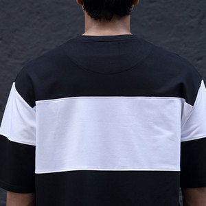 À la mode été nouveau respirant imprimé à manches courtes surdimensionné hommes t-shirts haute qualité surdimensionné t-shirt - Product Image 5