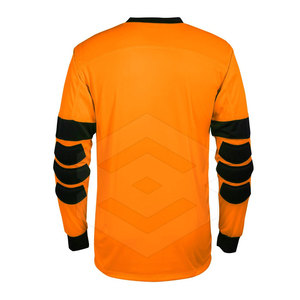 เสื้อฟุตบอลผู้รักษาประตูทีมเจอร์ซีย์ผู้รักษาประตูขนาดผู้ใหญ่เสื้อฟุตบอลชุดผู้รักษาประตูผ้าโพลีเอสเตอร์ - Product Image 3