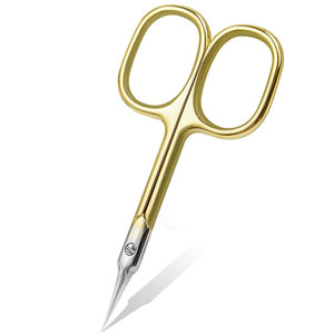 Prix de gros ciseaux à ongles à cuticules personnalisés ciseaux de manucure en acier inoxydable outils de beauté pour ongles incurvés extra pointus - Product Image 6