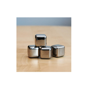 Enfriadores de bebidas reutilizables de acero inoxidable 304 de grado alimenticio, cubitos de hielo de Metal para tamaño personalizado, superventas - Product Image 5