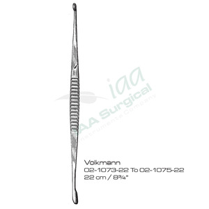 Cureta Volkmann de Acero Inoxidable, Cureta Ósea Médica Profesional para Cirugía General, Certificada por la CE - Product Image 5