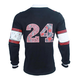 Camiseta de rugby de fútbol para hombre de diseño personalizado, ropa de equipo deportivo de poliéster transpirable, camisetas de rugby de manga corta de tamaño personalizado buenas - Product Image 3