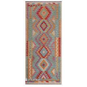 Tapis Kilim d'Afghanistan Maimana 201 x 90 cm Produits de tapisserie - Product Image 1