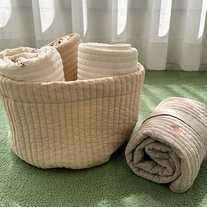 Almohadilla impermeable para bebés en piel sensible, sensación suave, varios colores, productos coreanos, procesamiento de lavado de pigmentos - Product Image 2