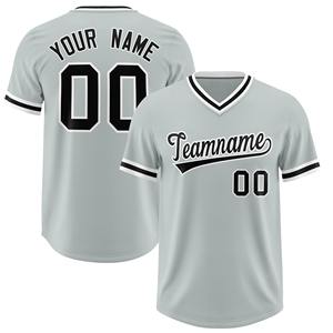 เสื้อเบสบอลเสื้อเบสบอล2024ปรับแต่งได้เสื้อเบสบอลสำหรับผู้ชาย/ผู้หญิง/เด็กชื่อส่วนตัวหมายเลขทีมปรับแต่งได้แบบใหม่ - Product Image 6