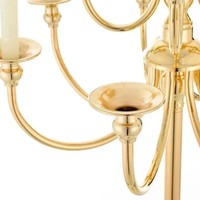 Bougeoir en métal en laiton pur bougeoirs de sol et pièce maîtresse de cadeau de mariage pilier de salon et lanternes nouveauté