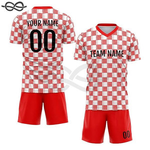 Maillots de football à manches longues personnalisables pour adultes et enfants, taille XL, numéro de nom OEM disponible, quantité minimale de commande la meilleure qualité. - Product Image 2