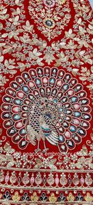 Nuevo Chickasaw Inspirado Multi Kali Designer Homeschooling con doble Dupatta para la venta en línea - Product Image 3