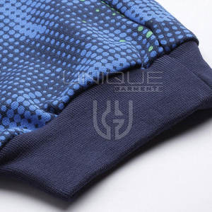 OEM al por mayor de los hombres de manga larga de la sublimación chándal de alta calidad de los hombres de entrenamiento de gimnasio de bajo precio de la sublimación chándal - Product Image 6