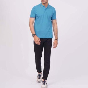 Polo léger en gros fabriqué au Pakistan – Polo de golf uni – Polo teint - Product Image 5