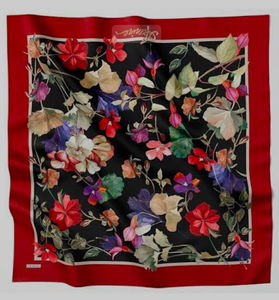 Wholesale Cheap Bandana Custom Double Side Print Designer Pure Organic Cotton Handmade Square <b>Scarves</b> Summer Head <b>Scarf</b> Women - Product Image 5