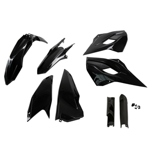 Kit di plastica nera completa per Husqvarna TE 300 2015-2015 accessori per moto - Product Image 1