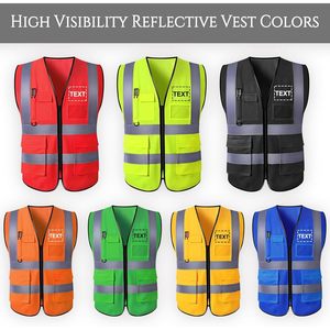 Chaleco de Seguridad Reflectante de Alta Visibilidad Nexus Fabrica para Trabajadores de la Construcción y del Transporte, Unisex, Poliéster - Product Image 2