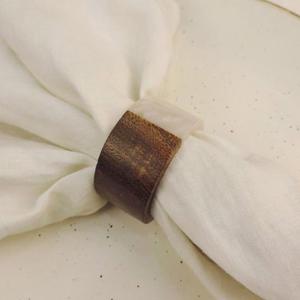 Rond de serviette en résine écologique haut de gamme avec mousse séchée et idéal pour les tables rustiques et bohèmes - Product Image 5