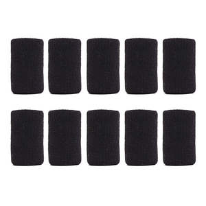 Fundas de Soporte para Dedos, Transpirables, de Compresión, Protectores de Dedos para Deportes, Protectores Elásticos Negros para Articulaciones de Mano - Product Image 4