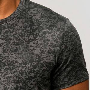 High Quality Men's Knitted Short Sleeve T-<b>Shirt</b> Quick Dry Breathable <b>100</b>% <b>Polyester</b> Sublimated Eco-Friendly Sports Teams Custom - Product Image 5