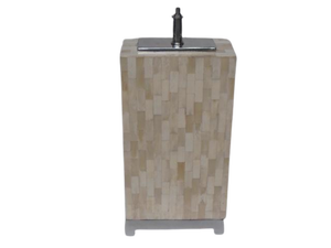 2024 Top Selling Bone Inlay and Aluminium Metal <b>Lamp</b> Bases with Electric <b>Fitting</b> & Screw Style <b>Lamp</b> Top for Decorative Purpose - Product Image 2