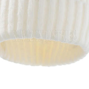 Venta al por mayor logotipo personalizado de moda gorros sombreros de alta calidad cálido invierno liso teñido de punto gorros sombreros - Product Image 6