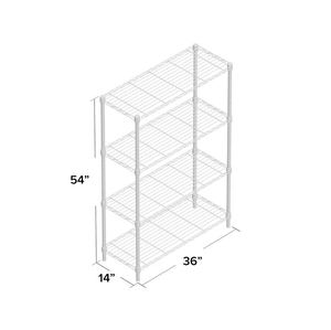 Luxury white steel wire <b>storage</b> shelving <b>rack</b> bulk quantity for home hotels and restaurant <b>kitchen</b> bathroom bedroom living room - Product Image 4