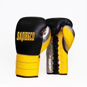 Haute Qualité Cuustom LOGO Muay Yhai Kick Gants De Boxe Professionnel En Cuir PU MMA Formation Gants De Boxe - Product Image 6