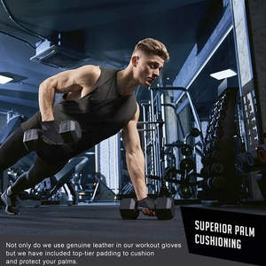 ถุงมือออกกำลังกายป้องกันรังสี UV สำหรับชายและหญิงถุงมือยกน้ำหนัก - Product Image 6