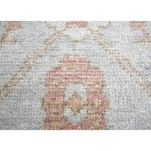 Alfombra de Lana Anudada a Mano Erbe Blue, Rectangular de 9x12, con Patrón de Medallón, 10 mm de Grosor, para Sala de Estar, Pasillo, Alfombras Jaipur FR - Product Image 3