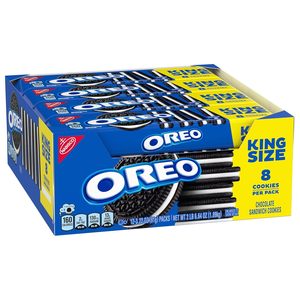 OREO Chocolate Sandwich Cookies, King Size, 12 Snack Packs (8 Cookies Per Pack) - Product Image 6
