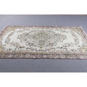 พรมวินเทจ พรมขนาดใหญ่ 5x9.1 ฟุต พรมลายตะวันออกสีน้ำตาล - Product Image 3