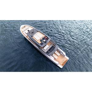 Yacht élégant de petite taille en fibre de verre avec moteur hors-bord de 150 CV, longueur de 12,36 m pour les voyages en mer et côtiers - Product Image 4