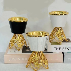 Nouvel Arrivage Fantastique Qualité Pendaison de Crémaillère Encens en Métal et Céramique Nouvelle Arrivée Fabuleuse Qualité Nouvelle Arrivée - Product Image 4