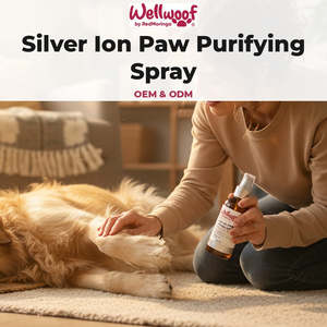 <b>Silver</b> Ion Paw Purifying <b>Spray</b> for Dogs 75 mL OEM PL Italy RedMoringa Pet Grooming Product - Product Image 2