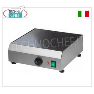 TECHNOCHEF - Crepera Eléctrica Profesional con Placa de Vitrocerámica, 2.1 kW, Modelo CRE42V - Product Image 1