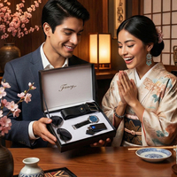 Coffret Cadeau Luxe en Cuir pour Homme Fancy59 – Idéal pour la Fête des Pères, Élégant, Fonctionnel et Exquis