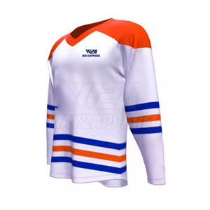 Maillot de hockey sur glace personnalisé de différents styles, manches longues, de bonne qualité, à vendre, maillot de hockey sur glace de la meilleure qualité - Product Image 4
