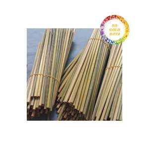 Paille à boire jetable vietnamienne naturelle Paille à boire en herbe verte Paille biodégradable Convient pour le marché d'exportation - Product Image 2