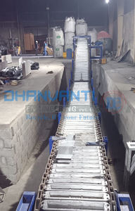 50 Ton Output Aluminium Alloy Ingot Casting Conveyor with 300 <b>Moulds</b> <b>Metal</b> Casting <b>Machinery</b> - Product Image 3