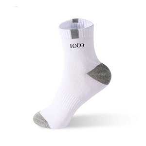 Calcetines profesionales de algodón 100% para hombre, diseño de logotipo personalizado, MOQ bajo, calcetines de moda para hombre - Product Image 2